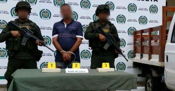 Reportan nueva incautación de base de coca y marihuana en la vía Suaza - Florencia 1