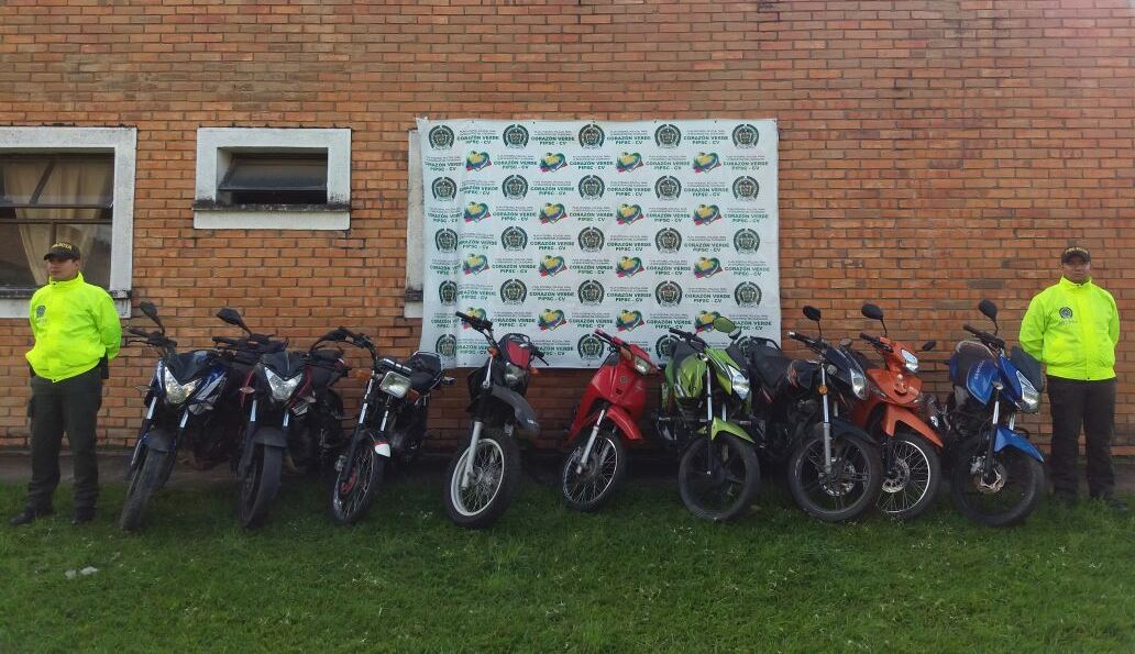 Policía recuperó varias motocicletas hurtadas en Pitalito 1