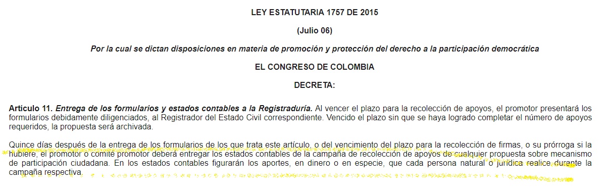 Reacciones a la suspensión de la revocatoria del mandato en Timaná 3