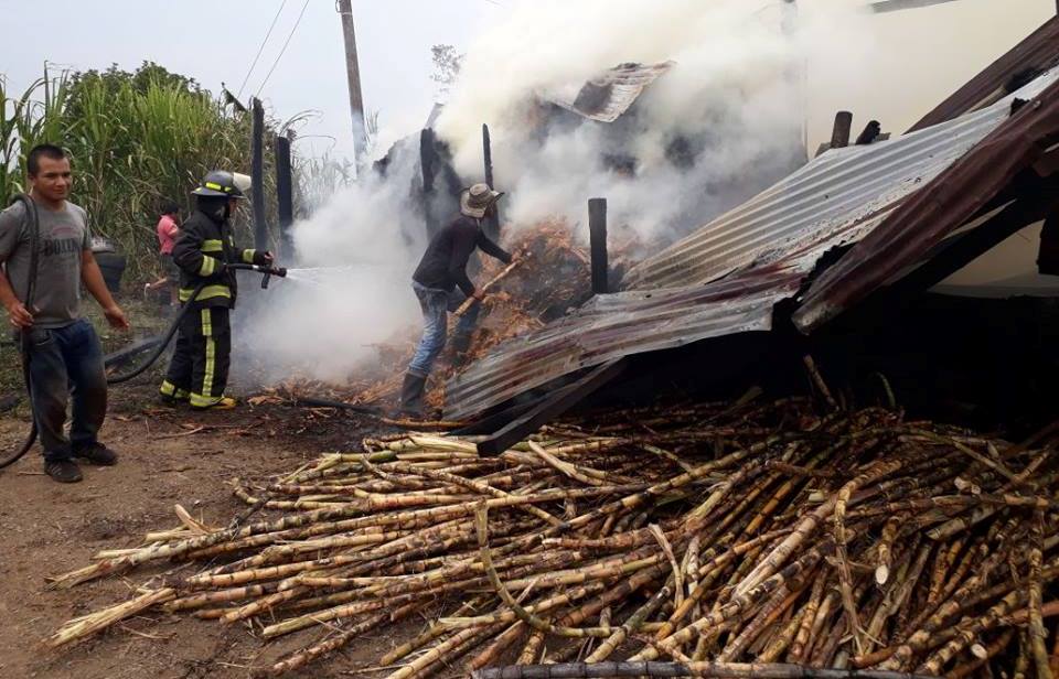 Voraz incendio, consumió establecimiento panelero en vereda de Isnos 3