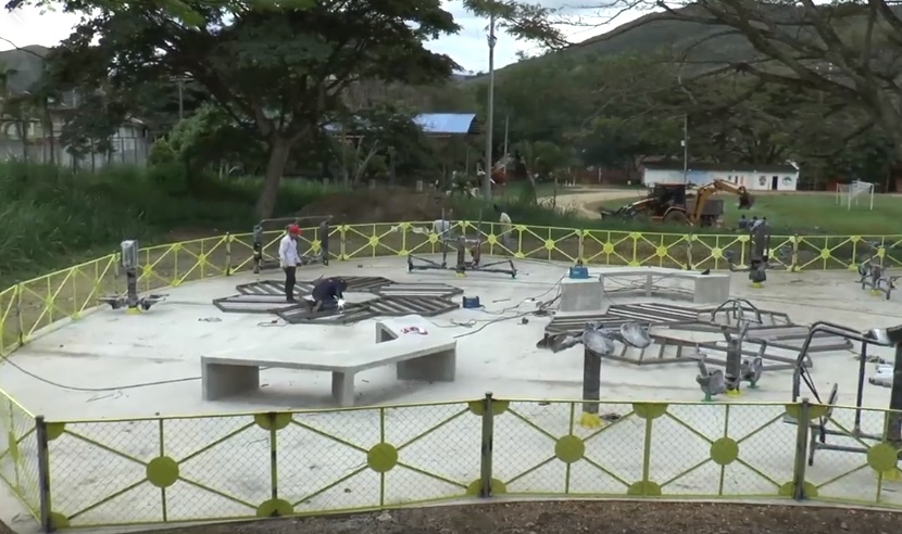 Nuevo parque biosaludable de Gigante, a punto de ser entregado 1