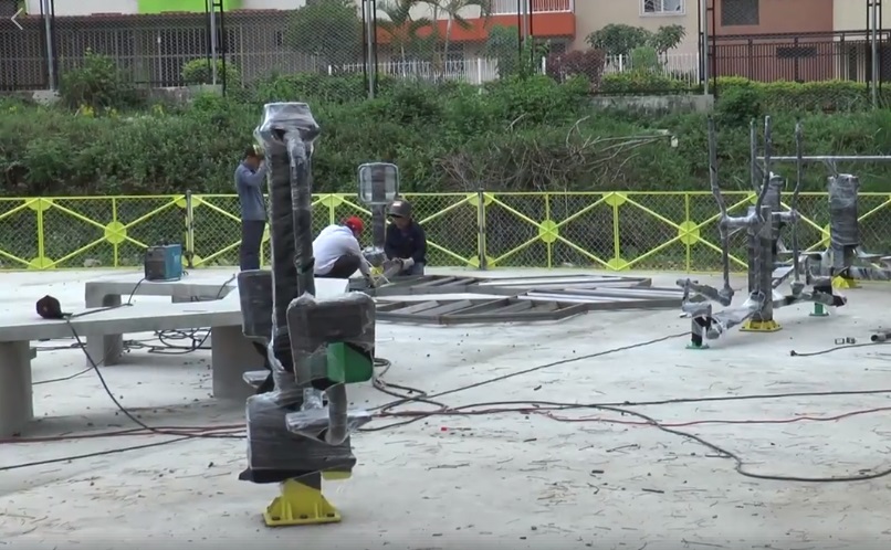 Nuevo parque biosaludable de Gigante, a punto de ser entregado 4