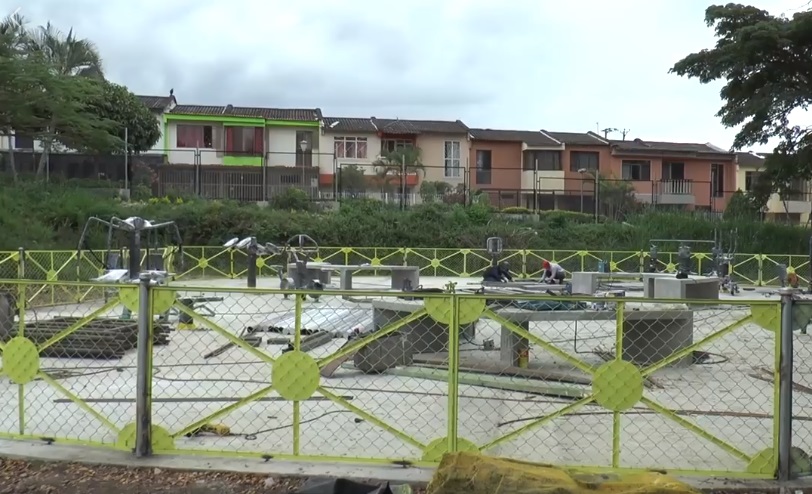 Nuevo parque biosaludable de Gigante, a punto de ser entregado 3