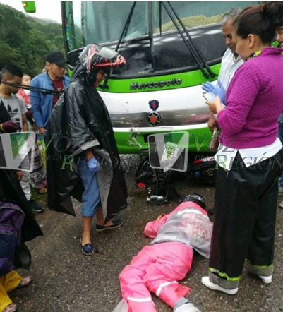 Tragedia vial, joven estudiante murió en la vía Guadalupe-Altamira 1