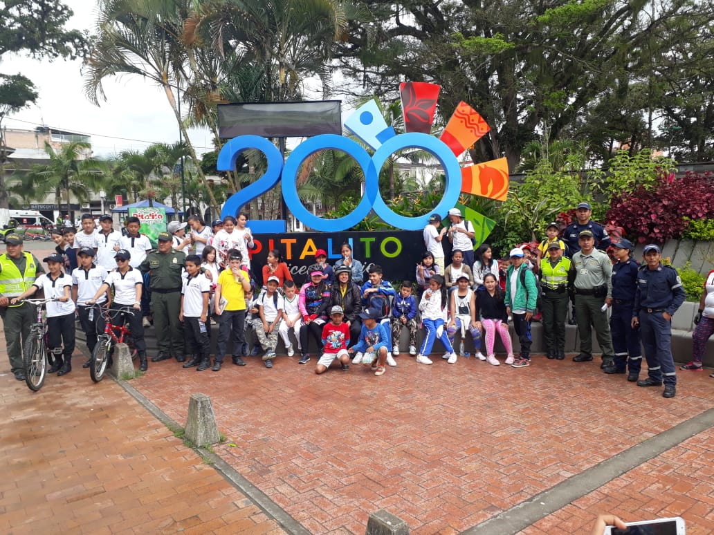 Recorrido por sitios de interés Cultural y Patrimonial de Pitalito, hizo la Policía de Turismo del Huila 6