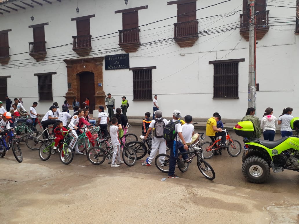 Recorrido por sitios de interés Cultural y Patrimonial de Pitalito, hizo la Policía de Turismo del Huila 2