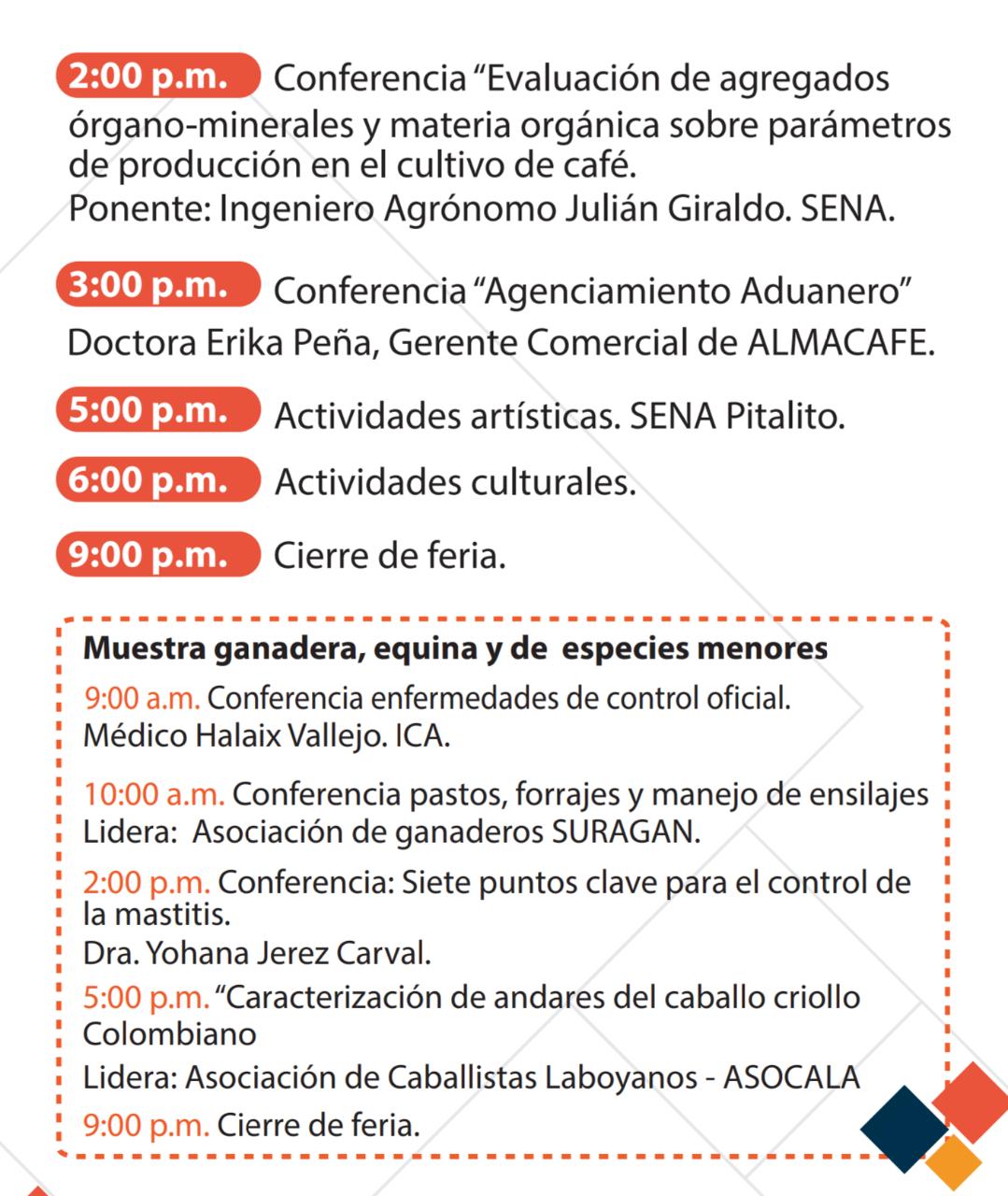 Exposur Pitalito 2018, apuesta por consolidar la productividad del surhuilense 7
