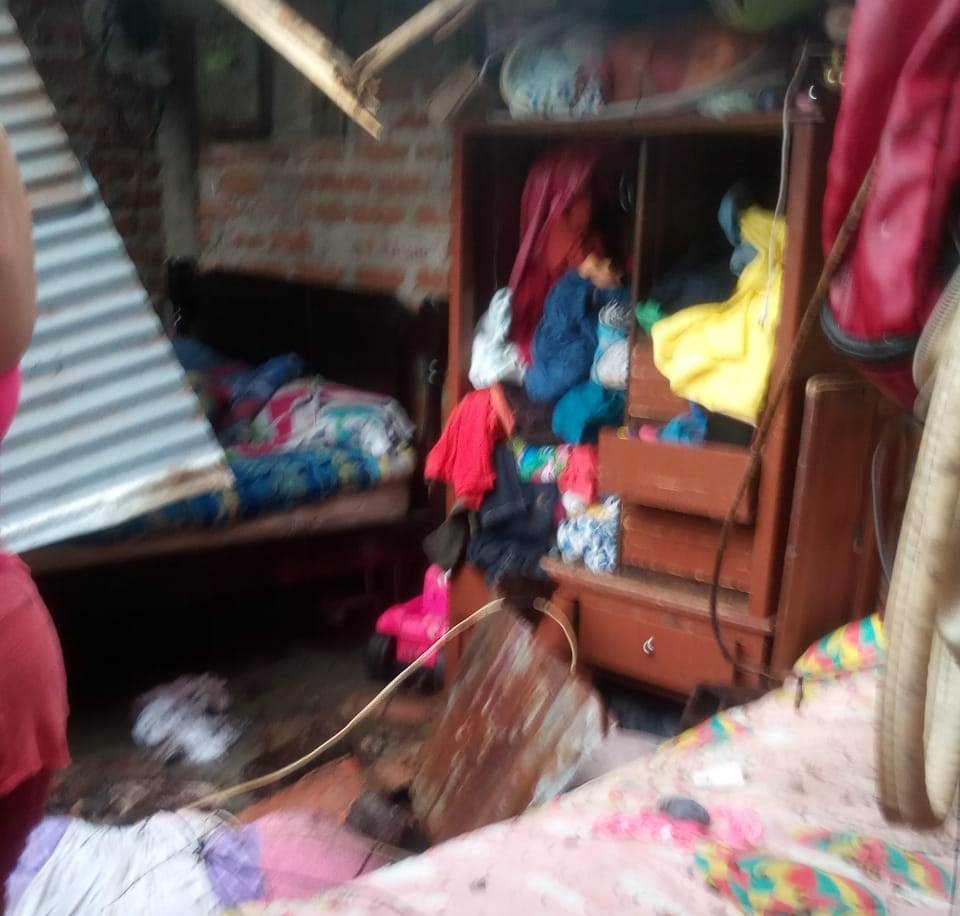 Reportan balance de afectaciones tras vendaval en Campoalegre 2