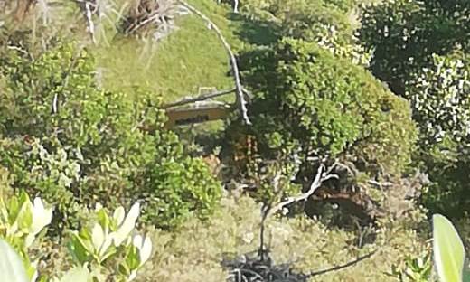 Denuncian incorrecta utilización de la maquinaria vial por parte de la alcaldía de Suaza 2