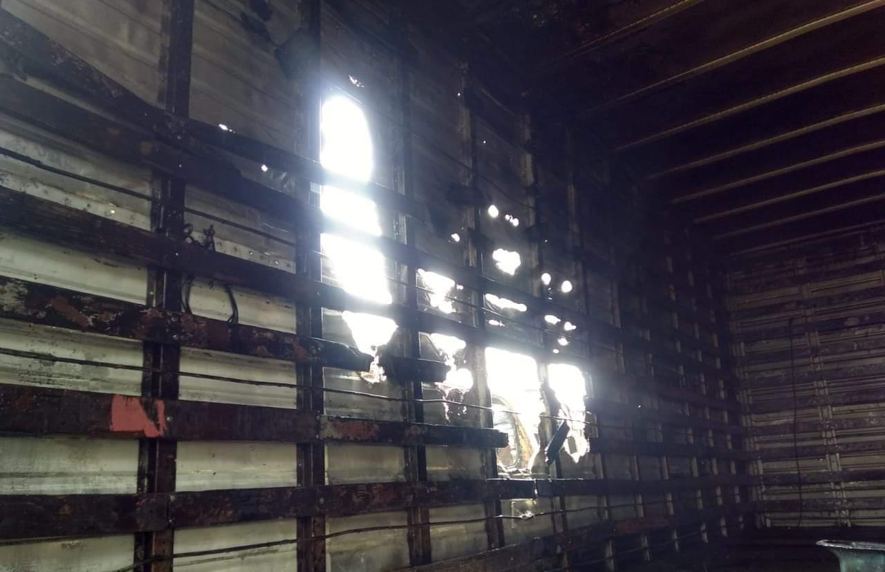 Por causas que aun no han sido esclarecidas, tres vehículos se incendiaron en Neiva 2