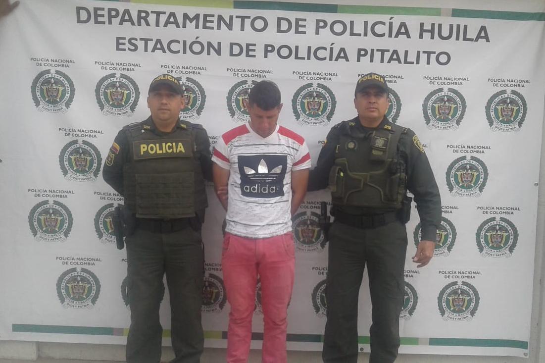 Presunto secuestrador de un ganadero de Paicol fue capturado en Pitalito 1