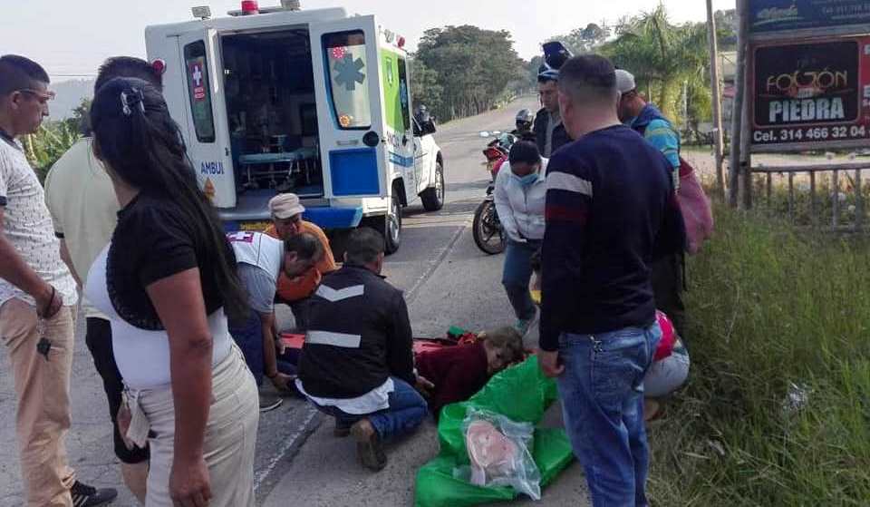 Hueco presente en la vía, causó accidente entre Pitalito y Bruselas 3