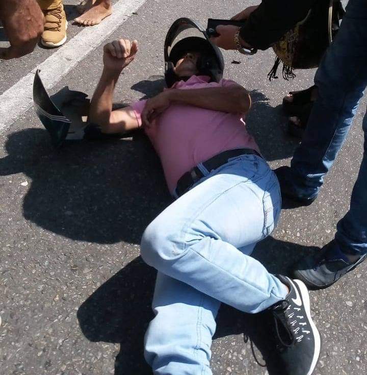 Dos heridos, tras aparatoso accidente en la vía Neiva-Campoalegre 3
