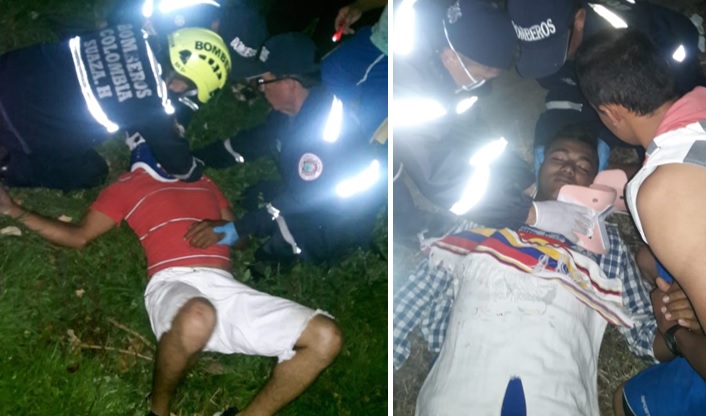 Fuerte accidente de tránsito en la vía Suaza - Florencia, dejó dos heridos 2
