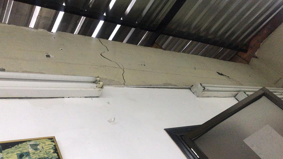 Denuncian alto riesgo de colapso estructural en la sede de la personería de Pitalito 3