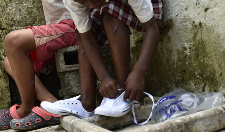 Comenzó recolección de zapato escolar para niños que lo necesitan en Neiva 2