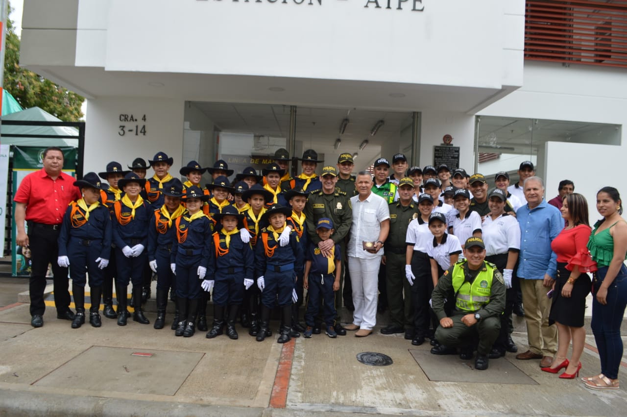 Fue puesta al servicio nueva estación de Policía en el municipio de Aipe 6