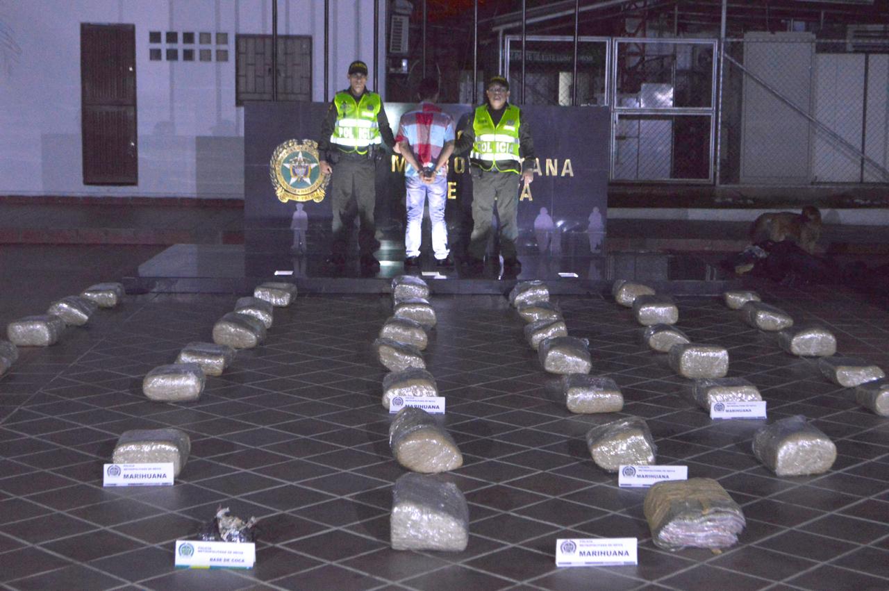 Tres cargamentos de estupefacientes, incautaron la Policía del Huila y Metropolitana de Neiva 3