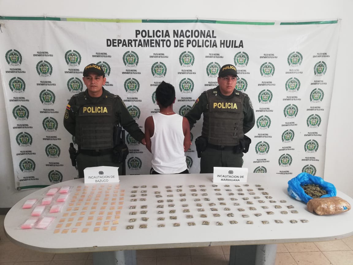 Menor de edad oriundo del Cauca fue aprehendido transportando estupefacientes 1