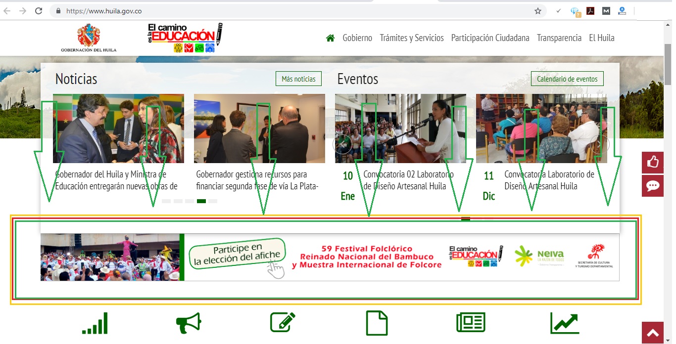 Por internet, los huilenses podrán escoger el afiche oficial del Festival Sanpedrino 7