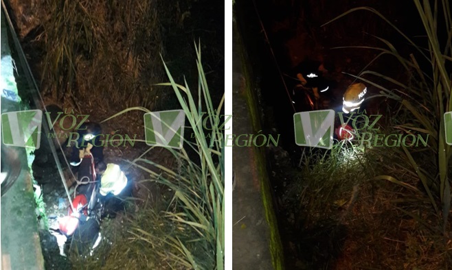 Motociclista gravemente herido tras caer a una quebrada en Garzón 2