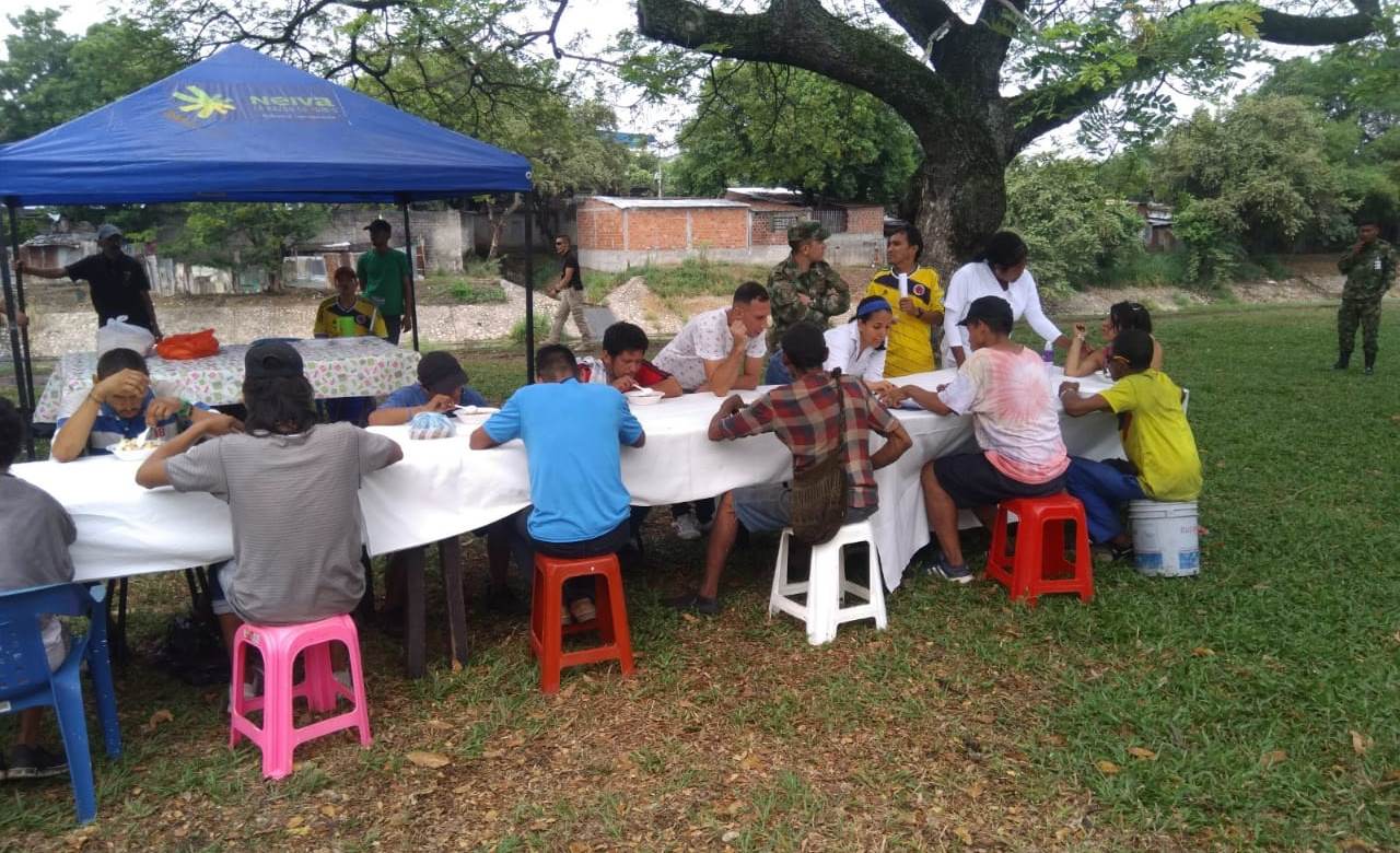 Jornada de atención médica con habitantes de calle en Neiva 4