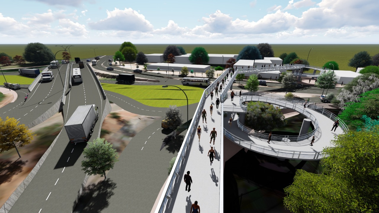 A buen ritmo avanzan obras del intercambiador vial de la Usco en Neiva 2