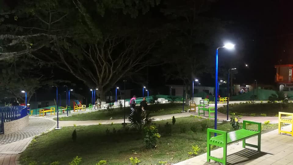 Concluyen obras de remodelación al parque de Gallardo Suaza 2