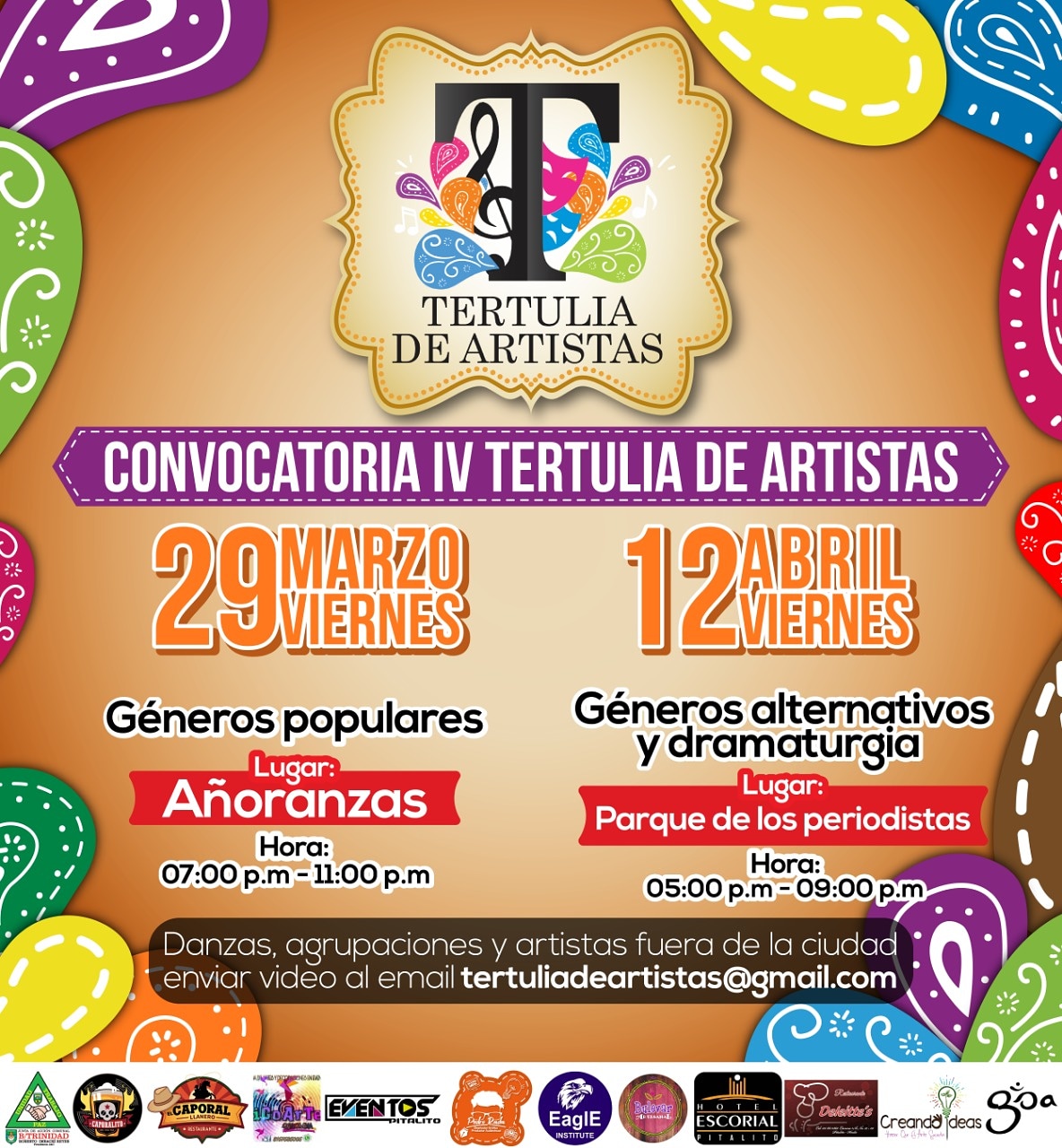 Cuarta versión de la Tertulia de Artistas en Pitalito 3