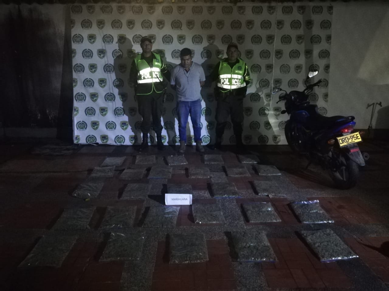 Dos incautaciones de marihuana hicieron autoridades en Pitalito y Gigante 4