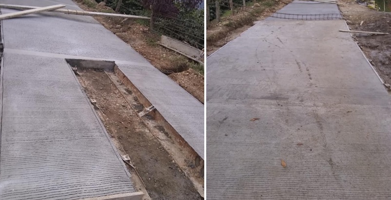 Positivo avance en obras de pavimentación rural en Elías 2