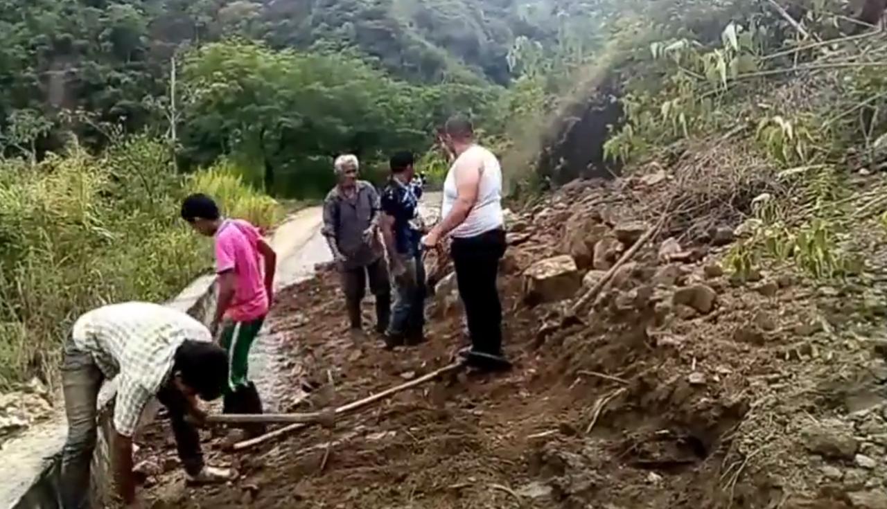 Convocan minga para recuperar la vía entre Palermo y Guásimos 1
