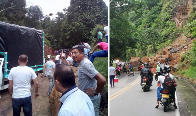 Derrumbes en la vía, limitan movilidad hacia Caquetá y Putumayo 2