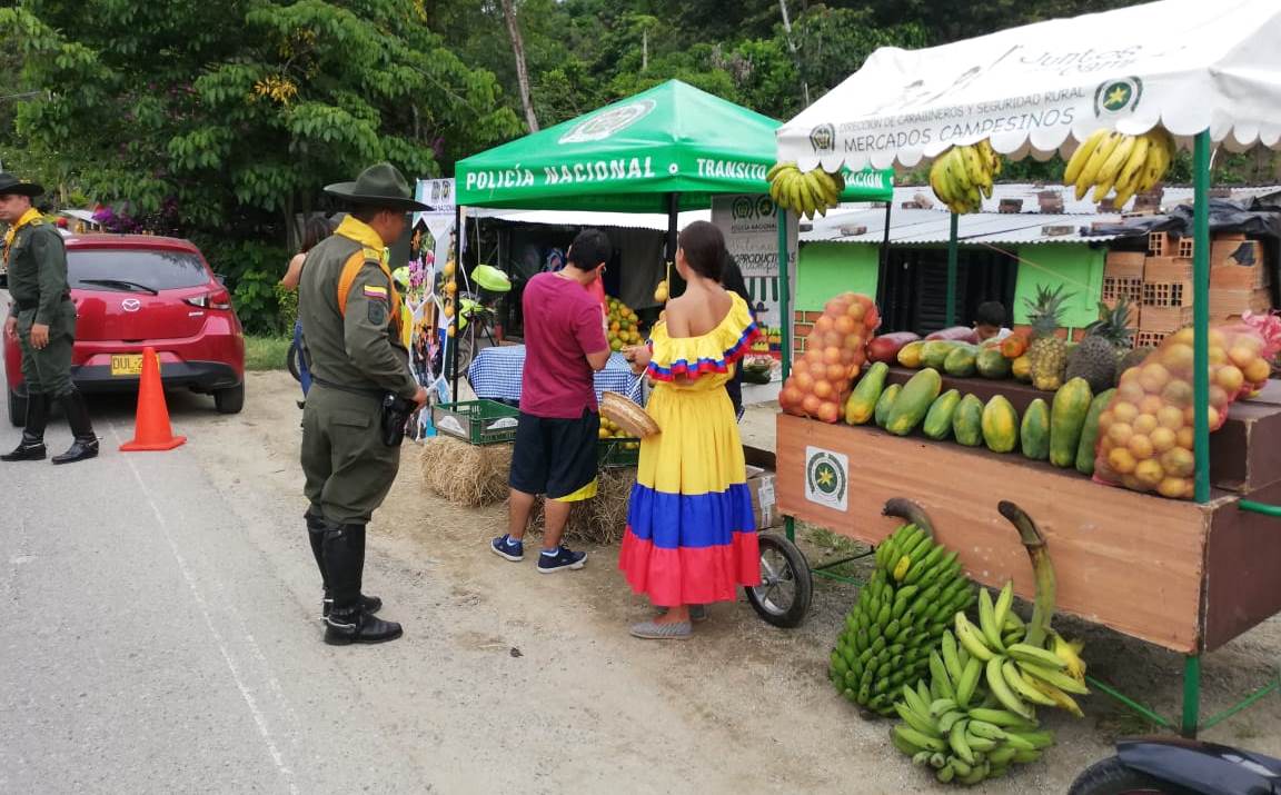 Vitrinas agro-productivas, estrategia para reactivar la economía rural en San Agustín 2