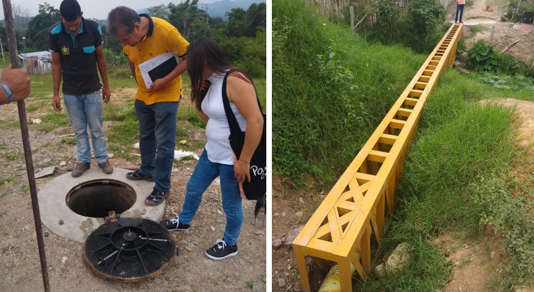 Terminaron obras del nuevo alcantarillado en el barrio El Jardín de La Argentina 1