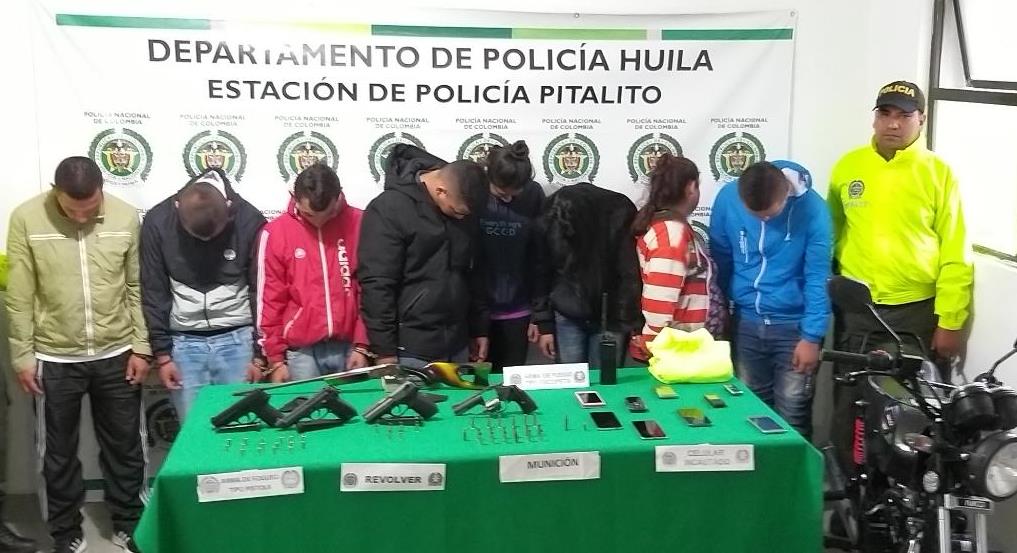 Grupo delincuencial “Los Populares”, fue desarticulado en Pitalito 1