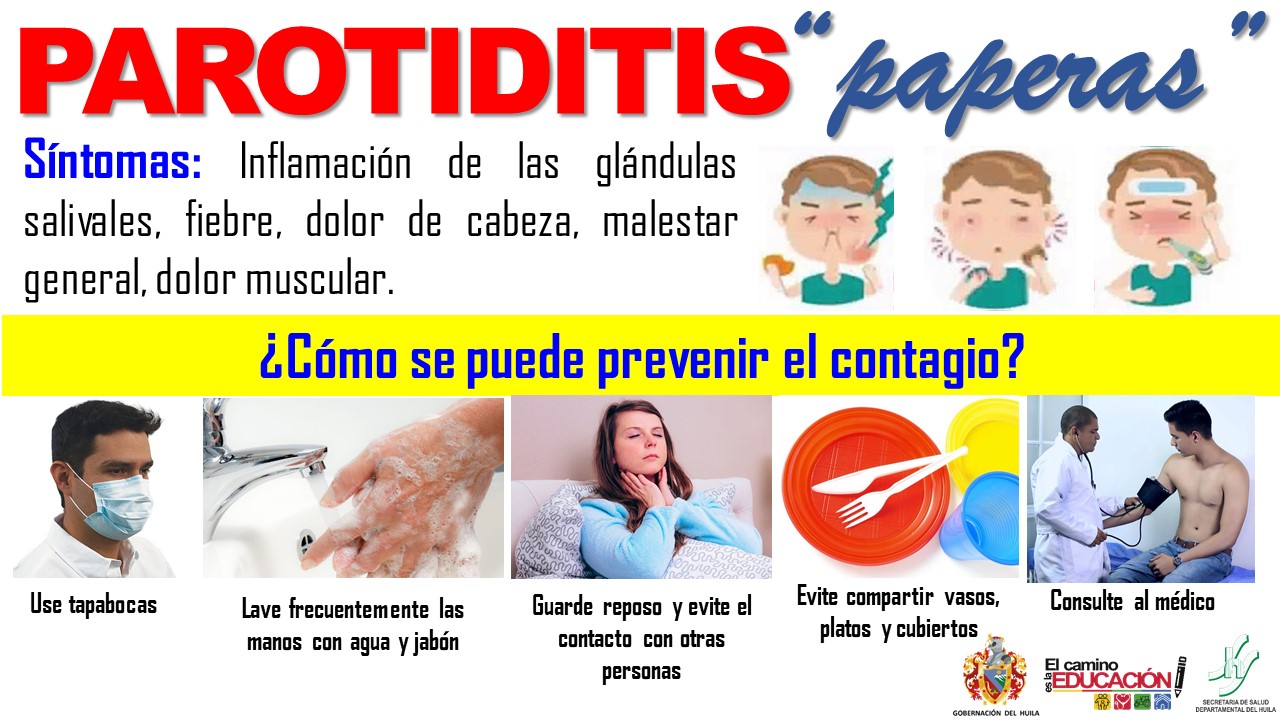 Autoridades admiten que el Huila se encuentra bajo brote de paperas 3
