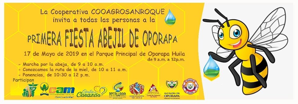 Celebración especial del Día Internacional de las Abejas en Oporapa 2
