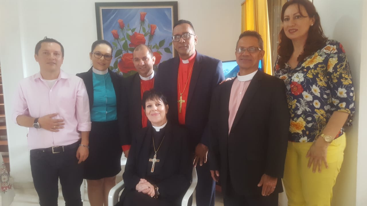 Matriarca de la Iglesia Anglicana llegó al sur del Huila 2