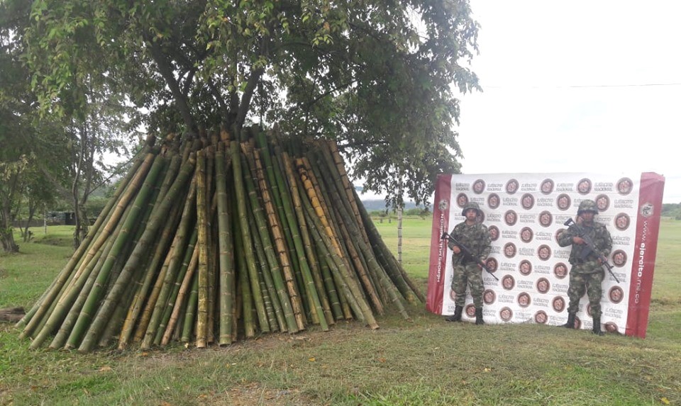 Autoridades incautaron guadua ilegalmente aprovechada en el centro del Huila 1