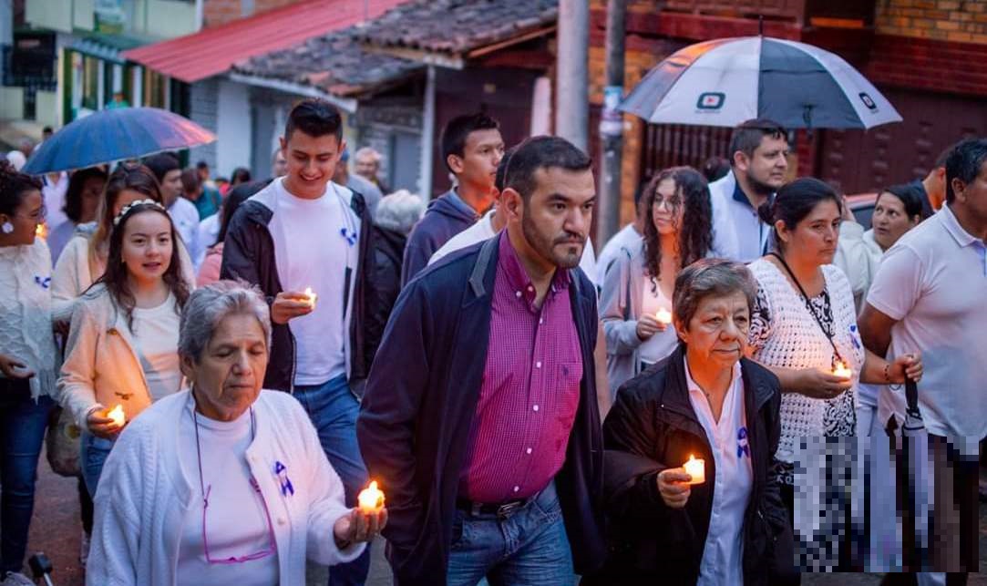 Con una marcha, fuerzas vivas de San Agustín rechazaron la violencia 1