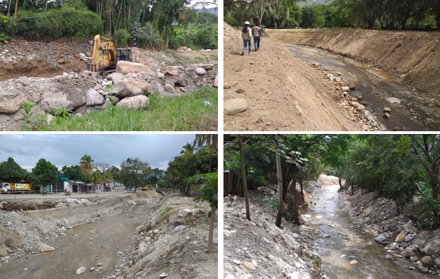 Obras para mitigar el riesgo avanzan en Algeciras y Campoalegre 1