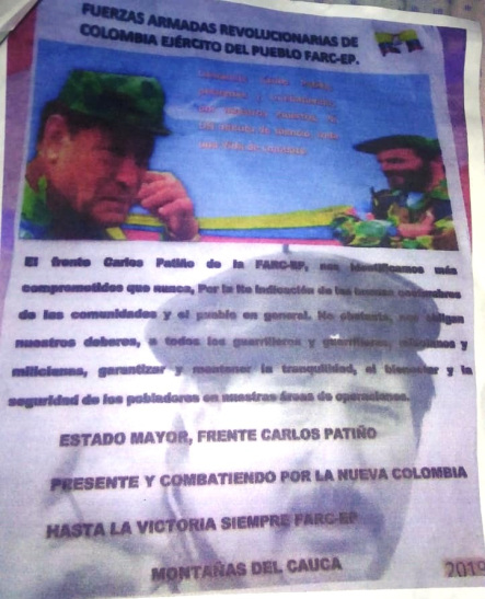 Temor en el sur del Huila por aparición de panfletos amenazantes 2