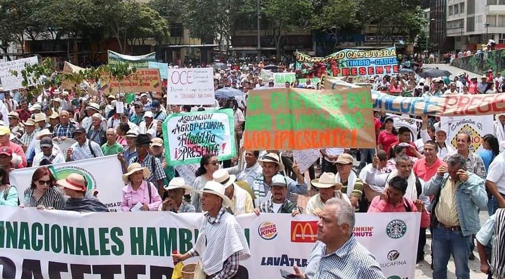 Cafeteros anunciaron movilización nacional el próximo 10 de junio 6