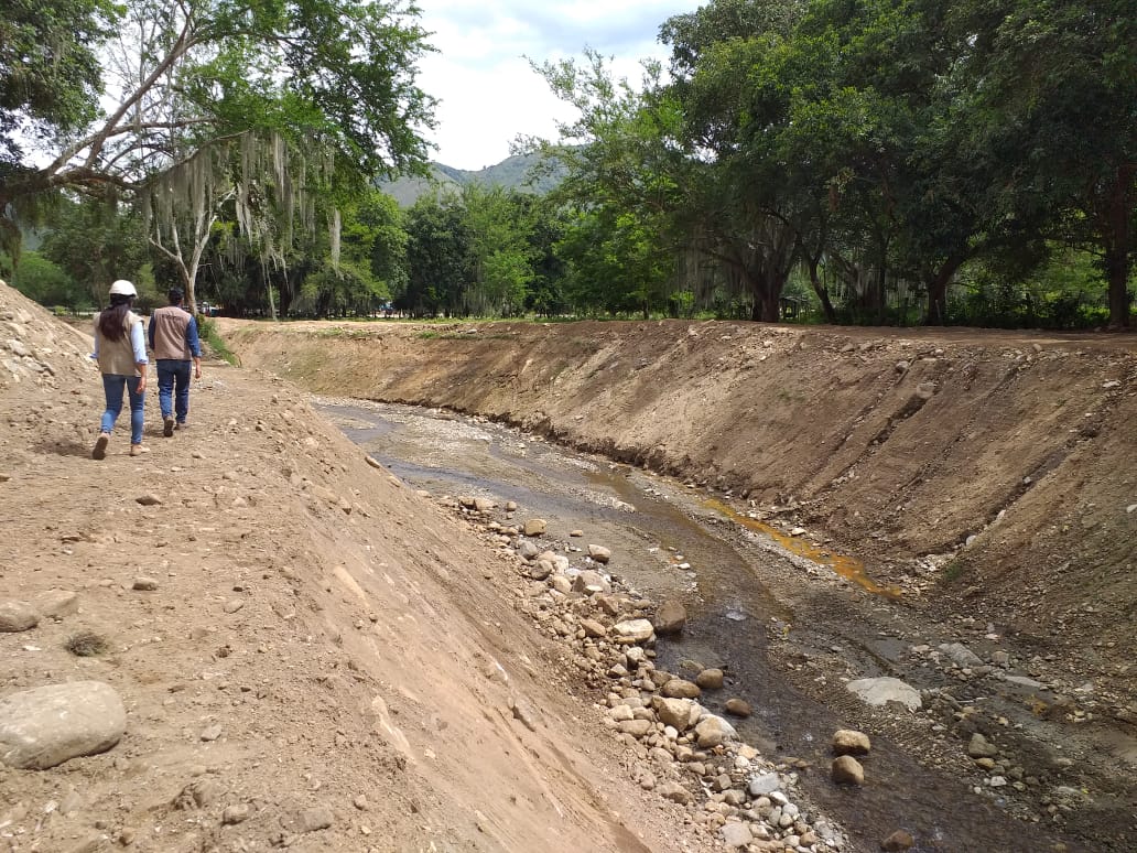 Obras para mitigar el riesgo avanzan en Algeciras y Campoalegre 2