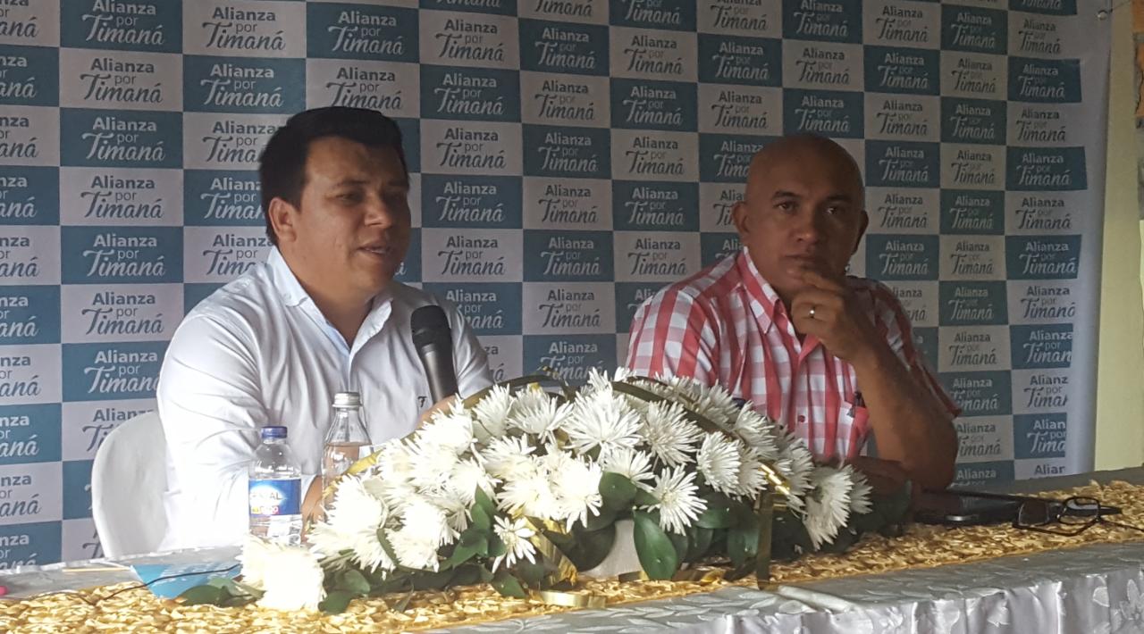 El Liberal Alexis Beltrán Camacho, adhirió a Wilson Betho Calderón en Timaná 2