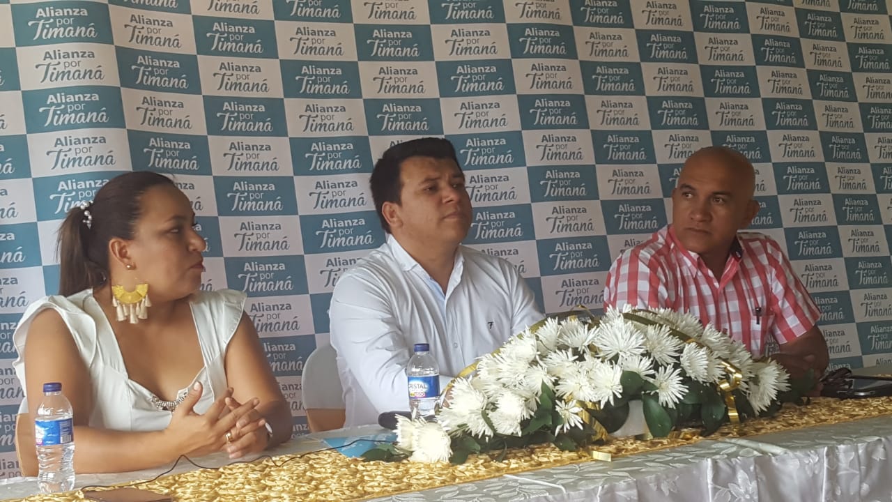 El Liberal Alexis Beltrán Camacho, adhirió a Wilson Betho Calderón en Timaná 1