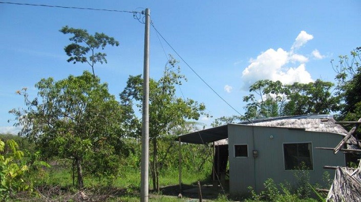 Amplían servicio de energía eléctrica en cinco veredas de Nátaga 1