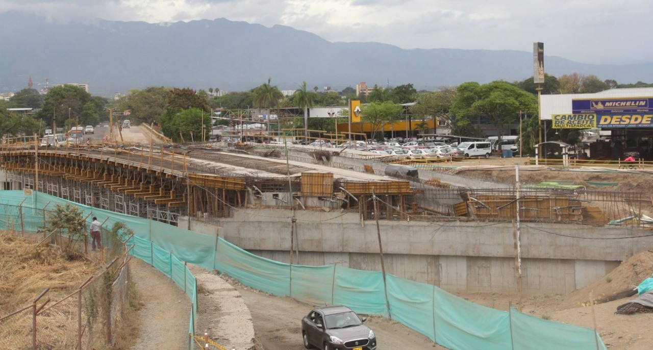 Retoman trabajos en el intercambiador vial de la Usco en Neiva 1