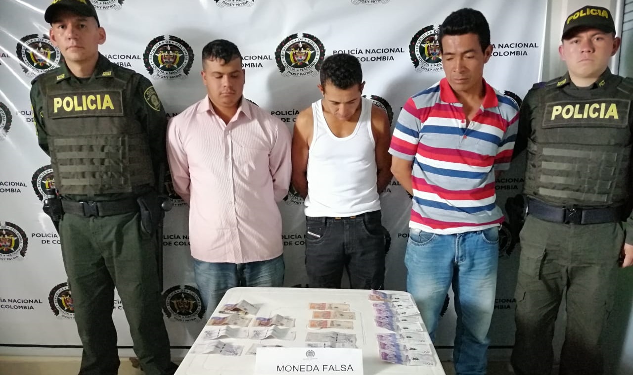 Pretendían usar dinero falso en actividades comerciales en Palestina 1